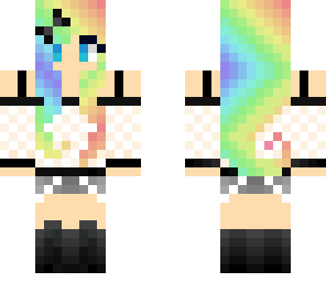 rainbow girl