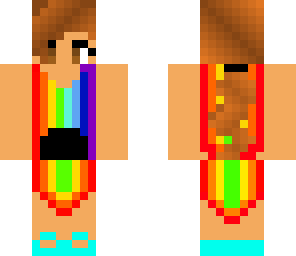 rainbow  party outfit