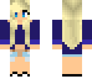 edit of teen girl