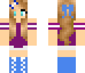 adorable cheerleader for milkmeg