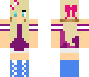 adorable cheerleader for milkmeg