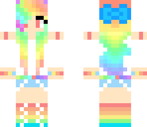 rainbow girl
