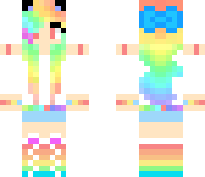 rainbow girl