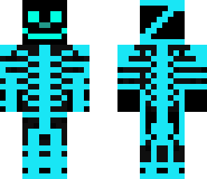 blue skeleton