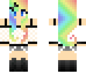 rainbow girl