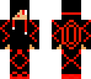 red lightning emo gamer