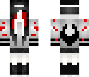 bloody white and black