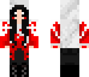 random bloody skin female