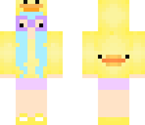 nerdy duck girl