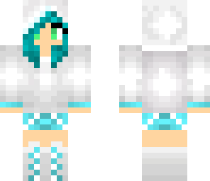 blue and white hoodie