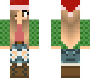 random santa girl