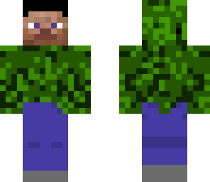 steve in a creeper sweater