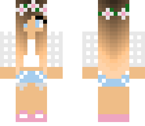 cute girl with flower crown