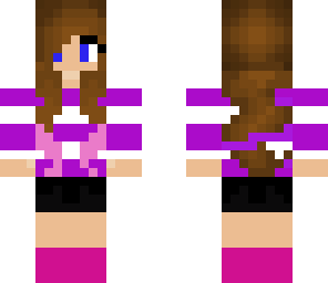 fabulous purple girl