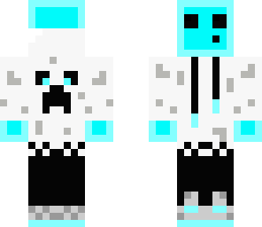 back wards blue slime dude