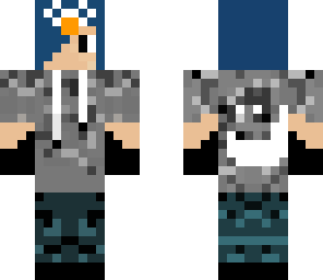 skin de elmo azul