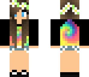 tie die girl