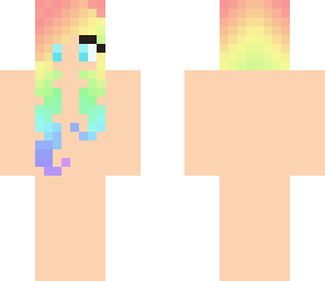 rainbow hair base
