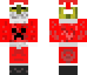watermelon santa with beard