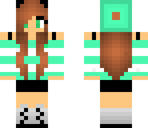 cute dj mint girl