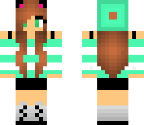 cute dj mint girl