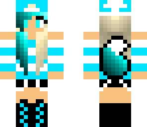 aqua wolf girl