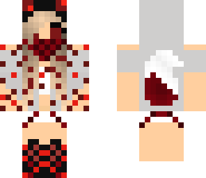 halloween bleeding wolf girl