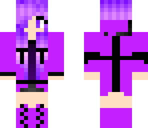 purple ender girl