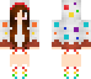 editet rainbow girl