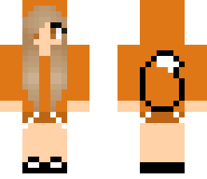 orange fox girl