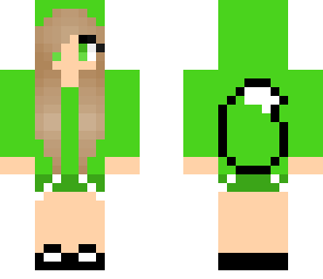 green fox girl