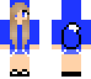 blue fox girl