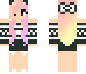 edit of panda type girl