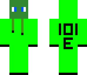 green hoody