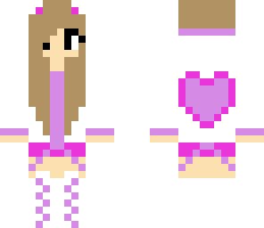 pink and purple kitten xd