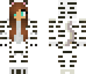white tiger girl