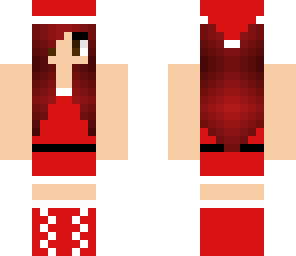 santa sleeveless dress