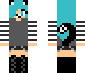 edited neko emo girl