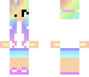 rainbow girl