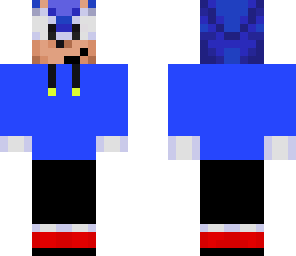 sonic whit headphones