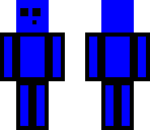 blue slime guy