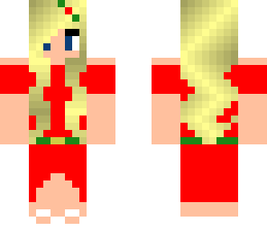 girl with holiday cheer