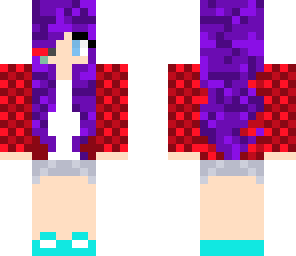 colorful girl skin