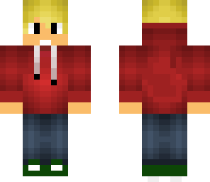 cool red hoodie 2