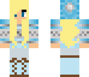 blonde blue winter