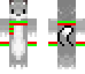 really cute husky christmas dog