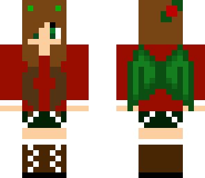 christmas wolf gurl