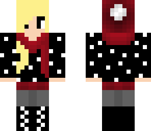 blonde holiday girl