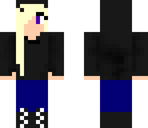 hooded girl