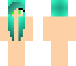 teal hair